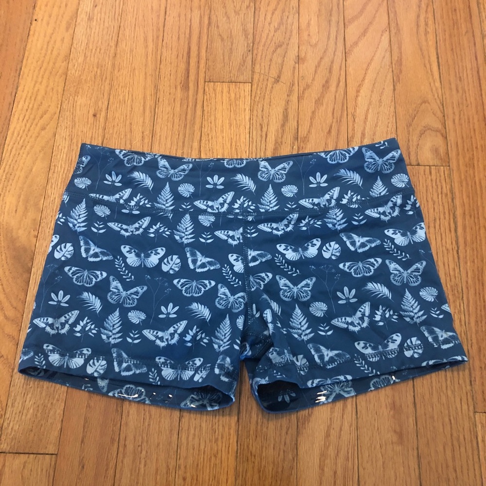 Spandex workout shorts